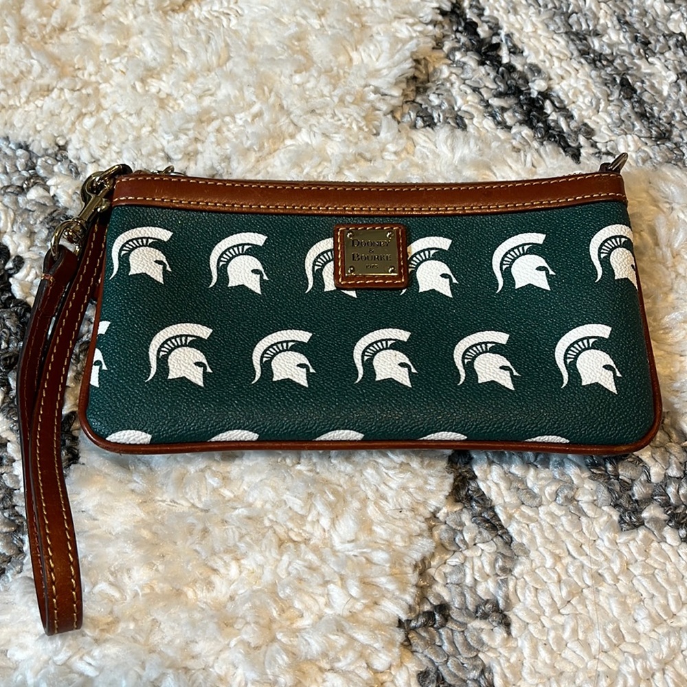 Dooney & Bourke MSU Wristlet